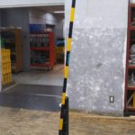 5インチゲージ踏切の遮断棒制作