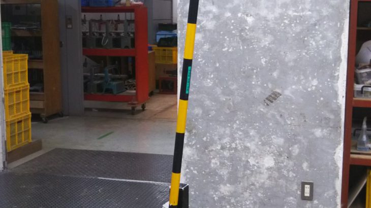 5インチゲージ踏切の遮断棒制作