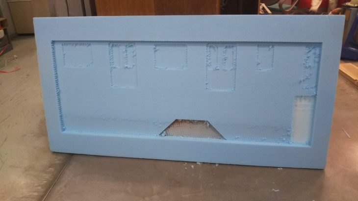 モノレールプロジェクト　外板製作①