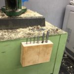 ドリルスタンド製作