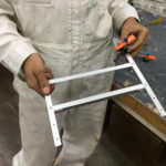 ドローンアルミフレーム制作