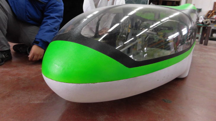 自動車班　下総高校見学会