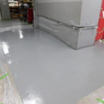 廊下を塗装しました！