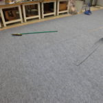 家庭科室のカーペットを張り替えました！